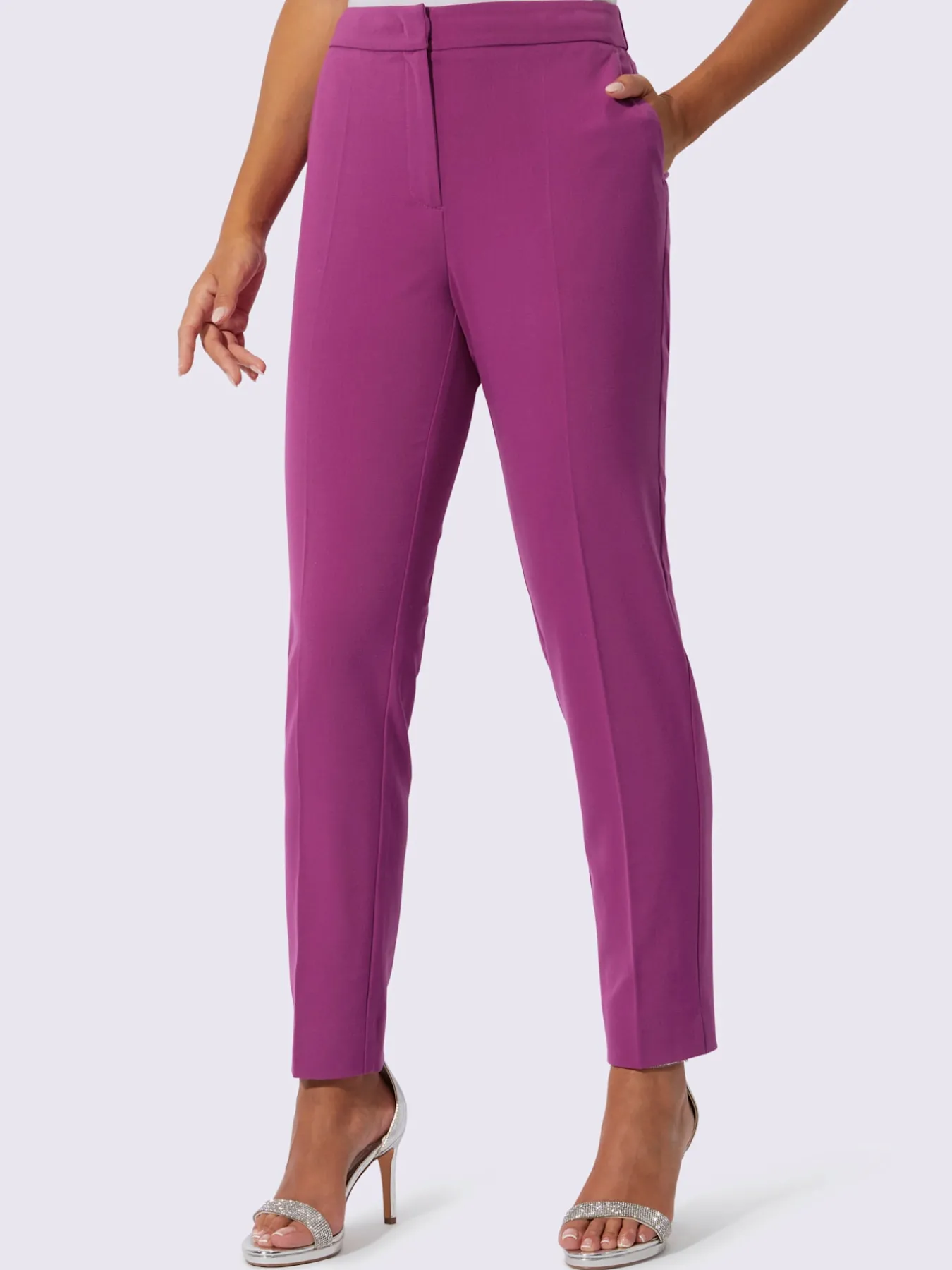 Pantalon tailleur entretien facile