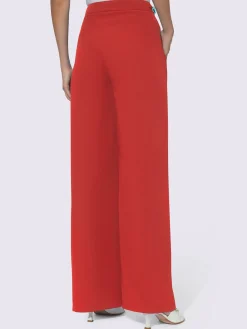 Pantalon tailleur jambes larges mode