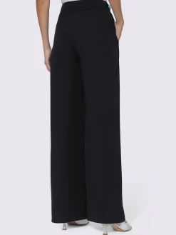 Pantalon tailleur jambes larges mode