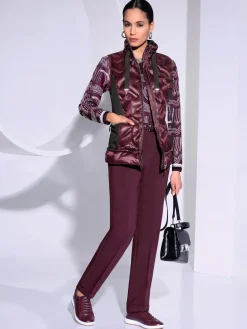 Pantalon tailleur livré avec ceinture