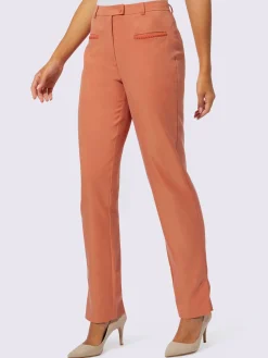 Pantalon tissé 63% lyocell (tencel)