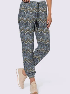 Pantalon tissé imprimé mode