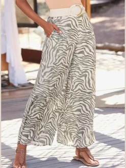 Pantalon tissé pantalon large
