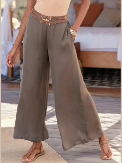 Pantalon tissé pantalon large