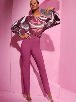 Pantalon tissé polyester recyclé