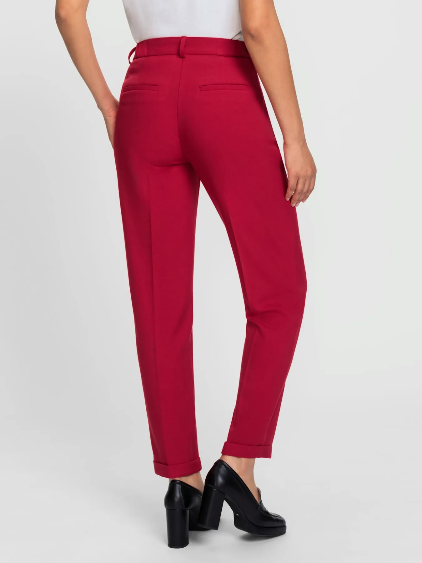 Pantalon tissé structure indéformable