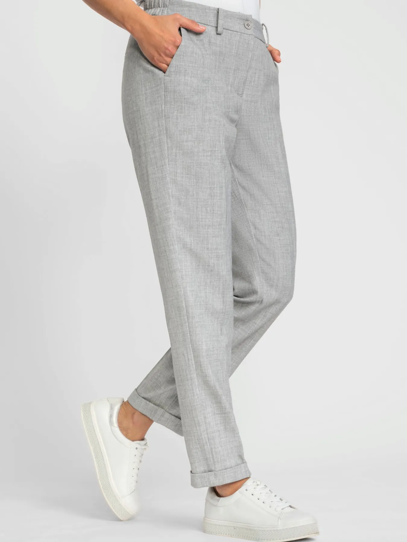 Pantalon tissé structure indéformable
