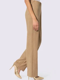 Pantalon toucher velouté