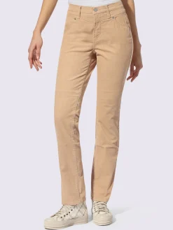Pantalon velours coupe droite