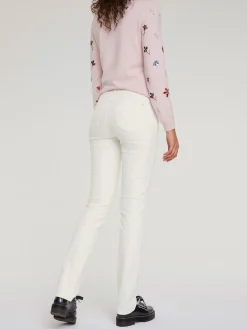 Pantalon velours coupe droite