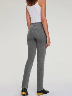 Pantalon velours coupe droite