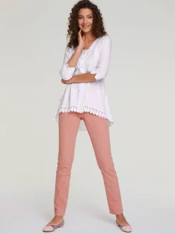 Pantalon velours coupe droite