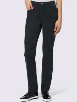 Pantalon velours coupe droite