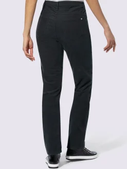 Pantalon velours coupe droite