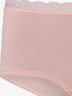 Panty gainant hipster avec joli bord en dentelle