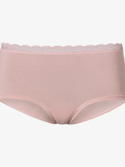 Panty gainant hipster avec joli bord en dentelle