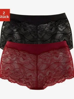 Panty lot de 2 panties en dentelle