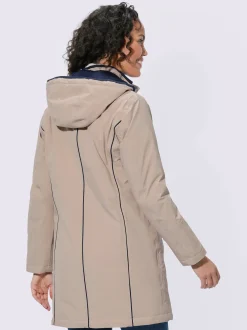 Parka technique qualité microfibre : imperméable, coupe-vent et respirante