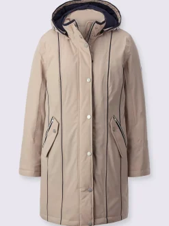 Parka technique qualité microfibre : imperméable, coupe-vent et respirante