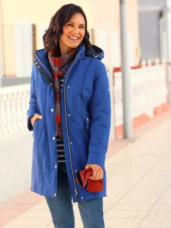 Parka technique qualité microfibre : imperméable, coupe-vent et respirante