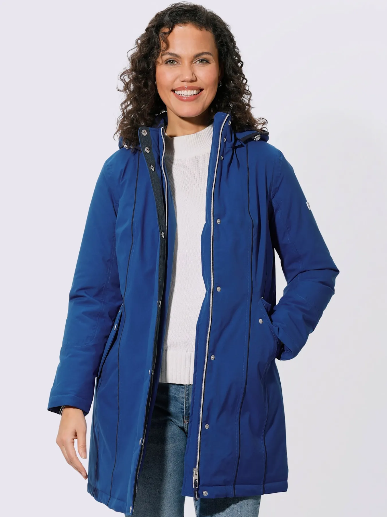 Parka technique qualité microfibre : imperméable, coupe-vent et respirante