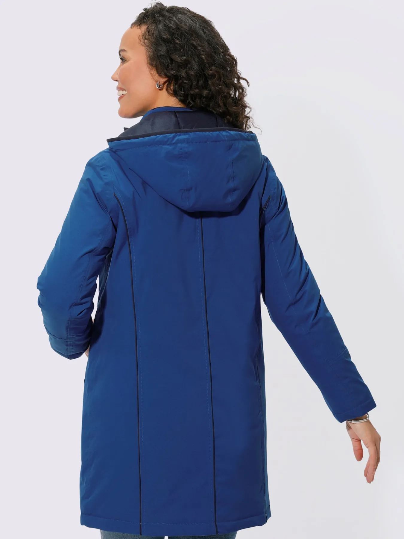 Parka technique qualité microfibre : imperméable, coupe-vent et respirante
