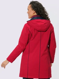 Parka technique qualité microfibre : imperméable, coupe-vent et respirante