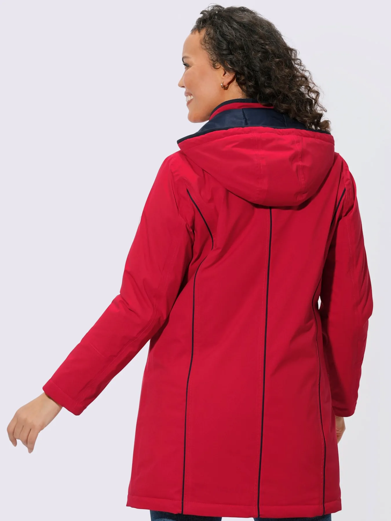 Parka technique qualité microfibre : imperméable, coupe-vent et respirante