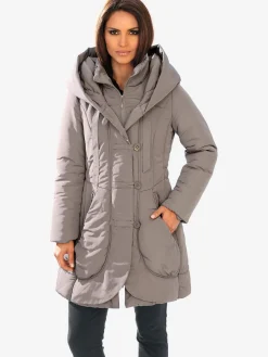 Parka veste d'extérieur facile à associer