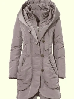 Parka veste d'extérieur facile à associer