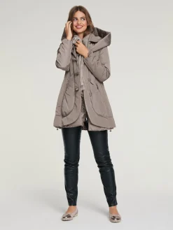 Parka veste d'extérieur facile à associer