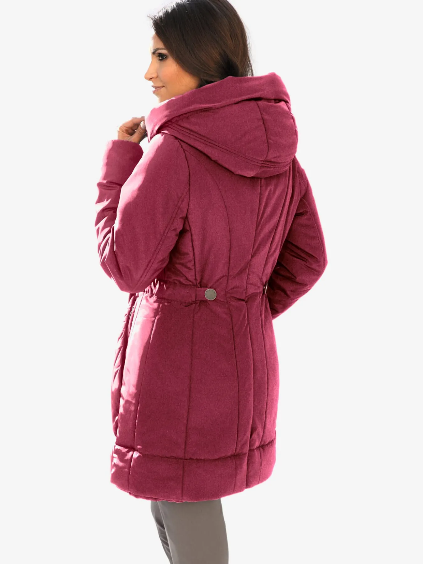 Parka veste d'extérieur facile à associer