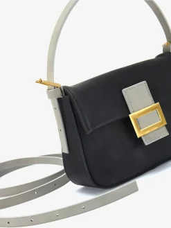 Petit sac mini-sac tendance avec détails couleur or