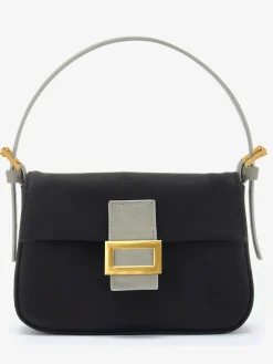 Petit sac mini-sac tendance avec détails couleur or