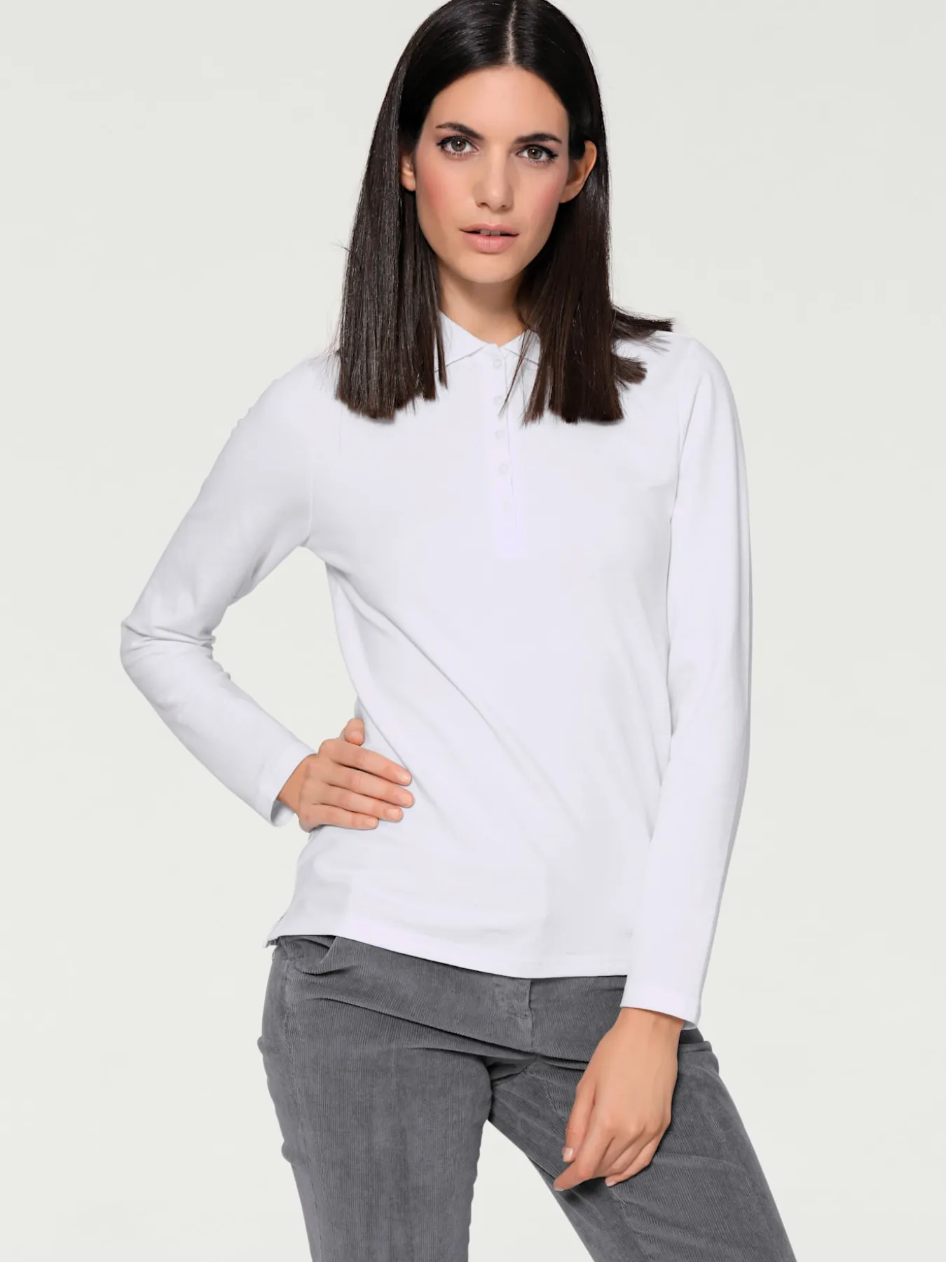 Polo manches longues