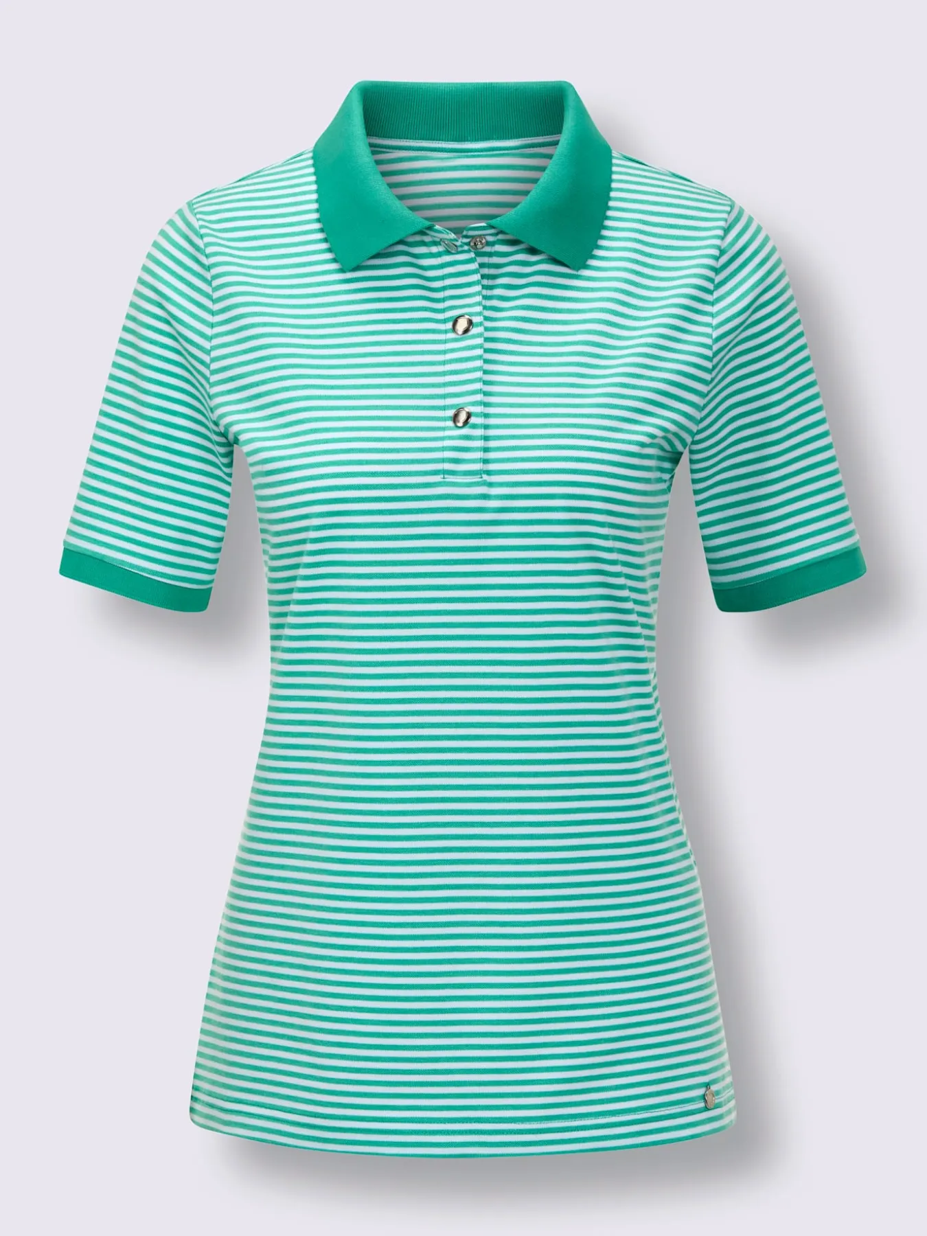 Polo mélange coton et lyocell de qualité
