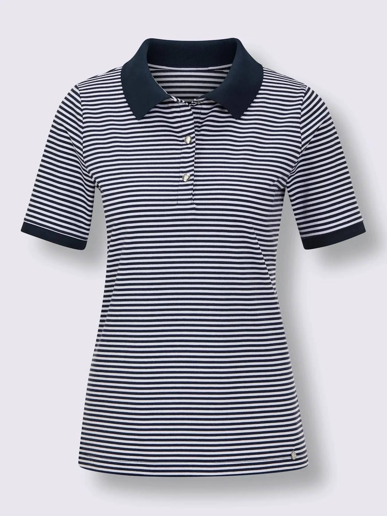 Polo mélange coton et lyocell de qualité