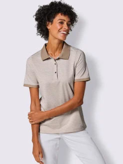Polo mélange coton et lyocell de qualité