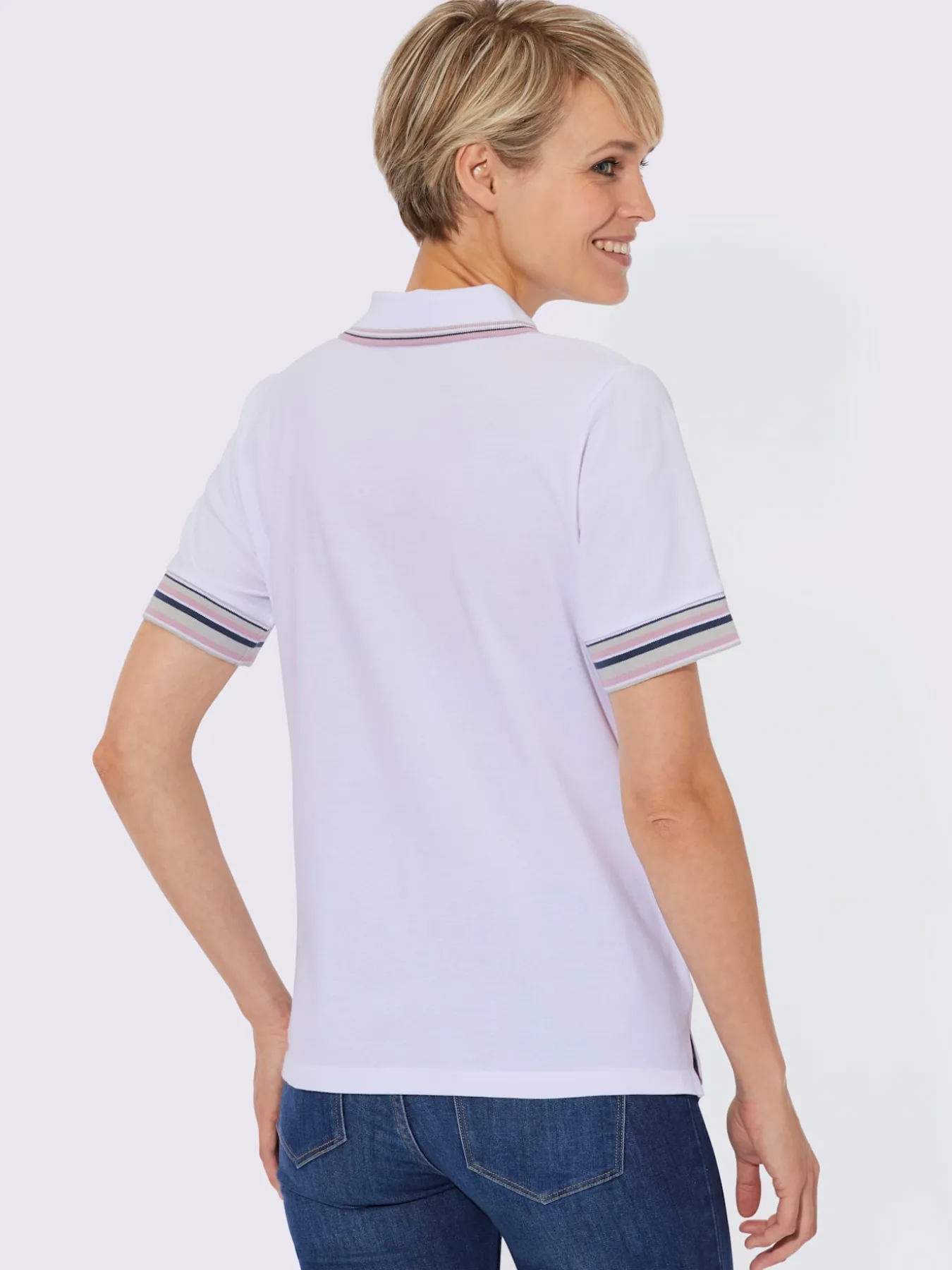 Polo qualité coton doux sur la peau