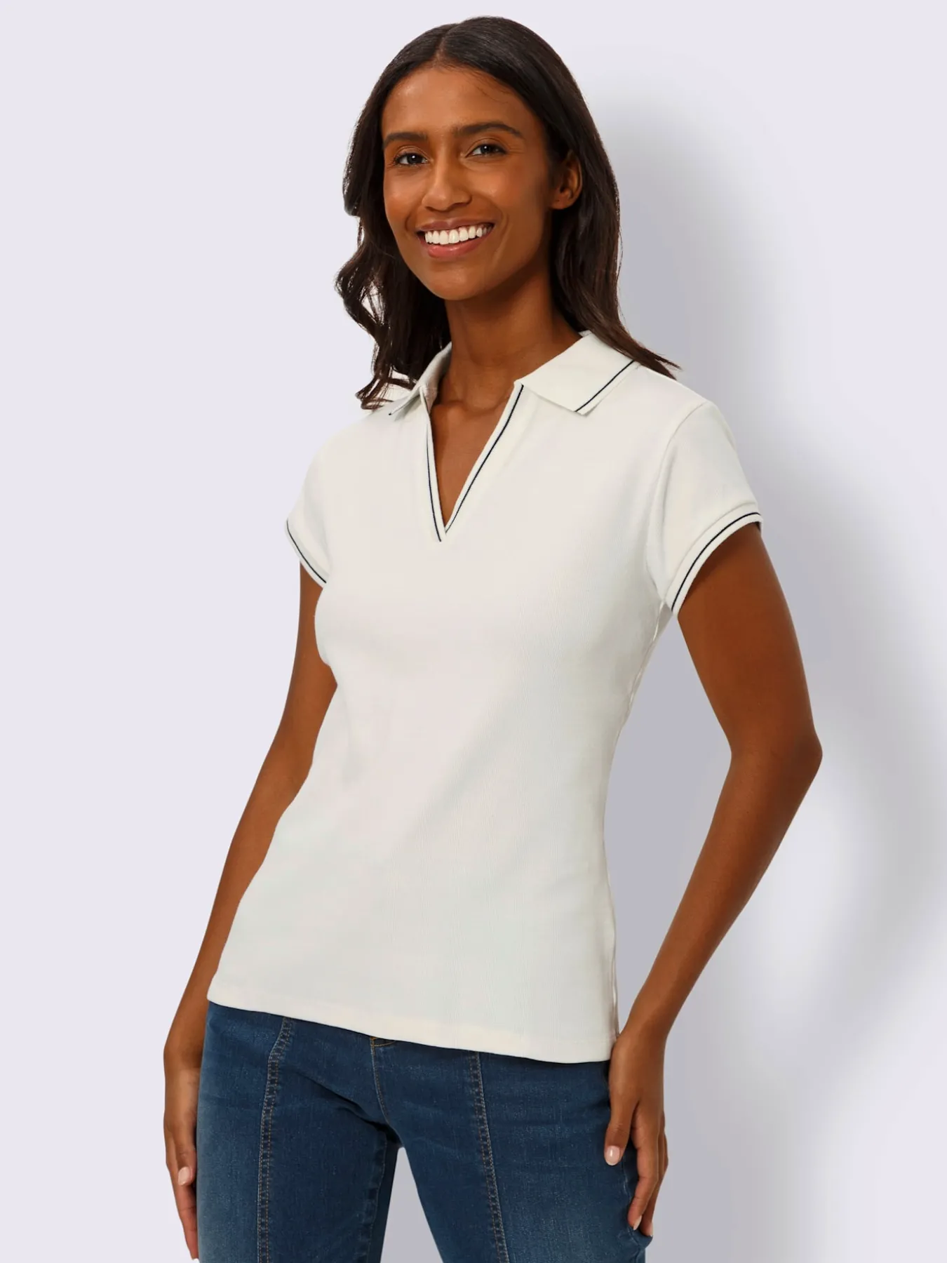 Polo qualité coton doux sur la peau
