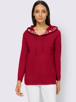 Pull à capuche capuche avec coulisse et lien à nouer