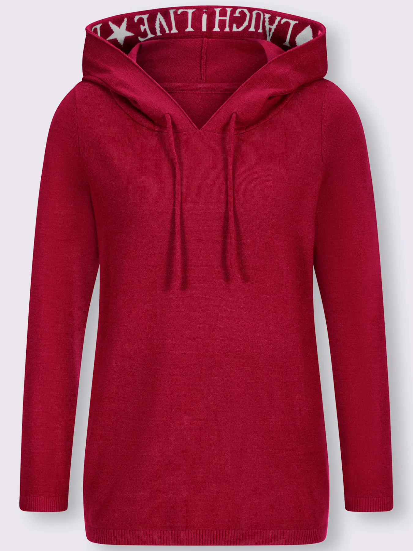 Pull à capuche capuche avec coulisse et lien à nouer
