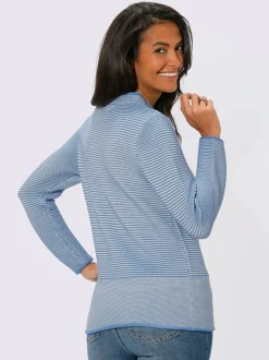 Pull à col montant 50% coton