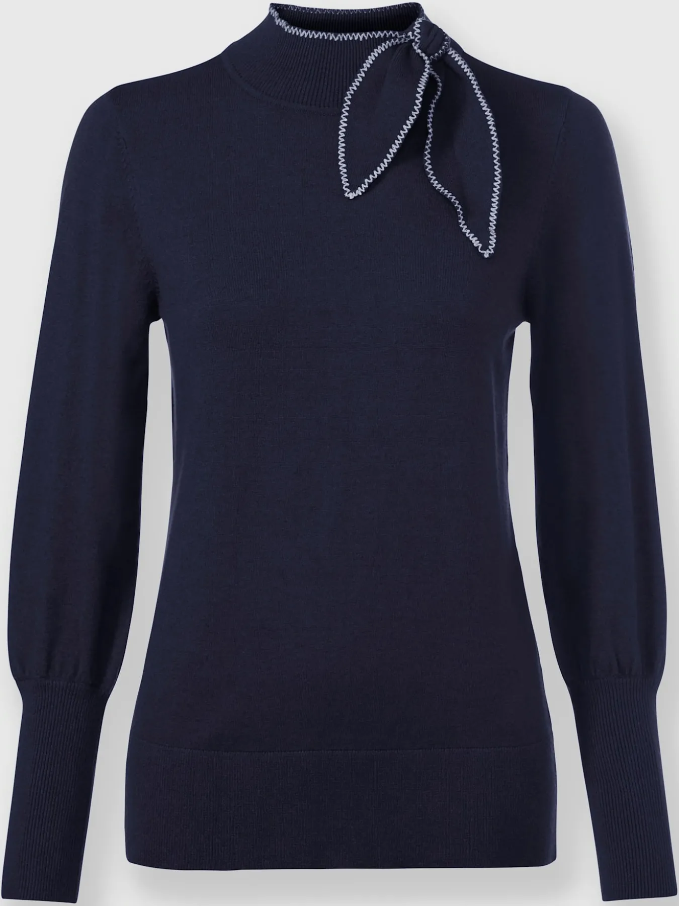 Pull à col montant 50% viscose