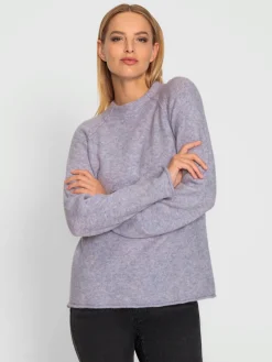 Pull à col montant qualité chinée