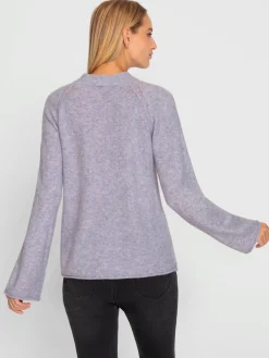 Pull à col montant qualité chinée