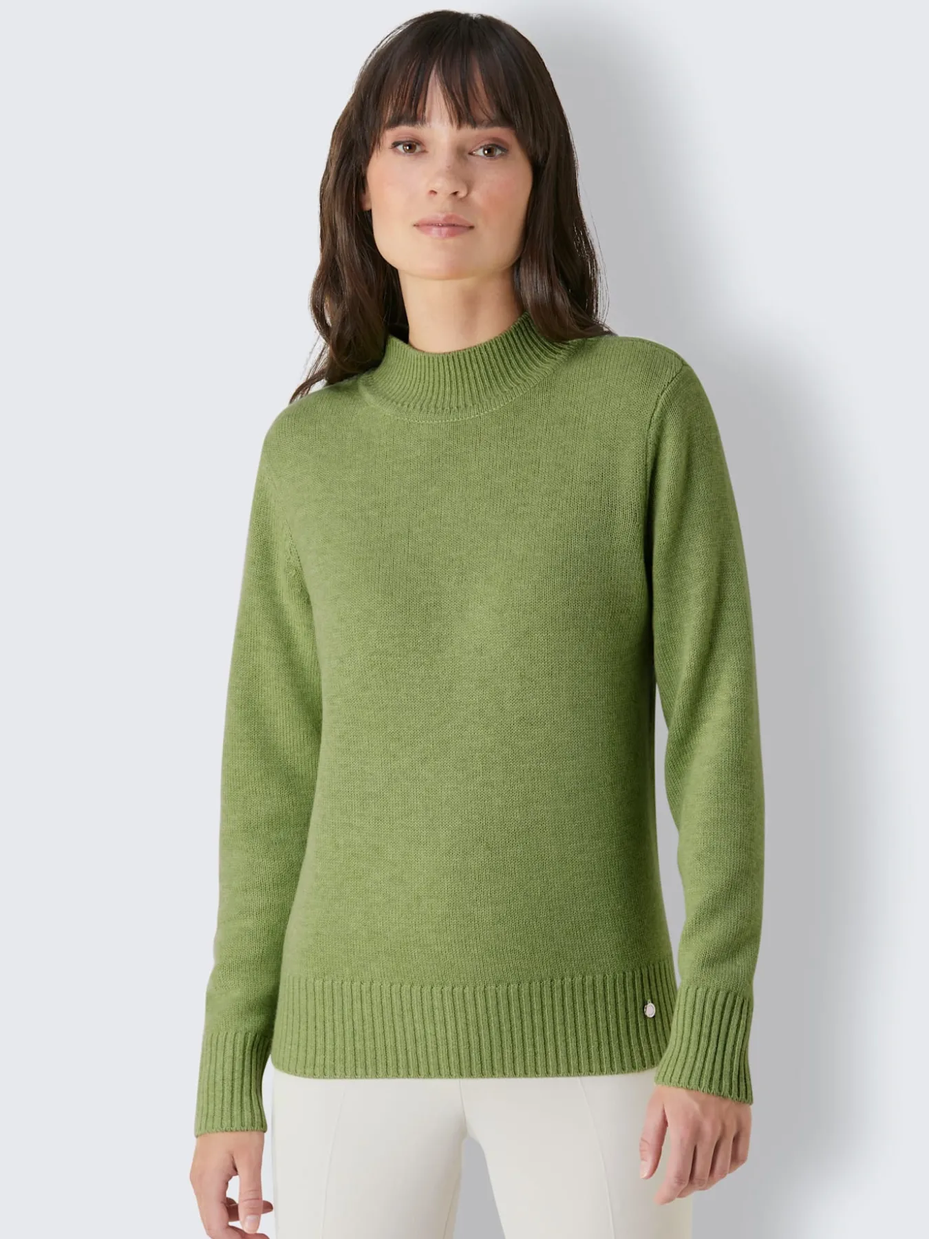 Pull à col montant qualité tricot exclusive