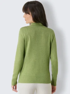 Pull à col montant qualité tricot exclusive