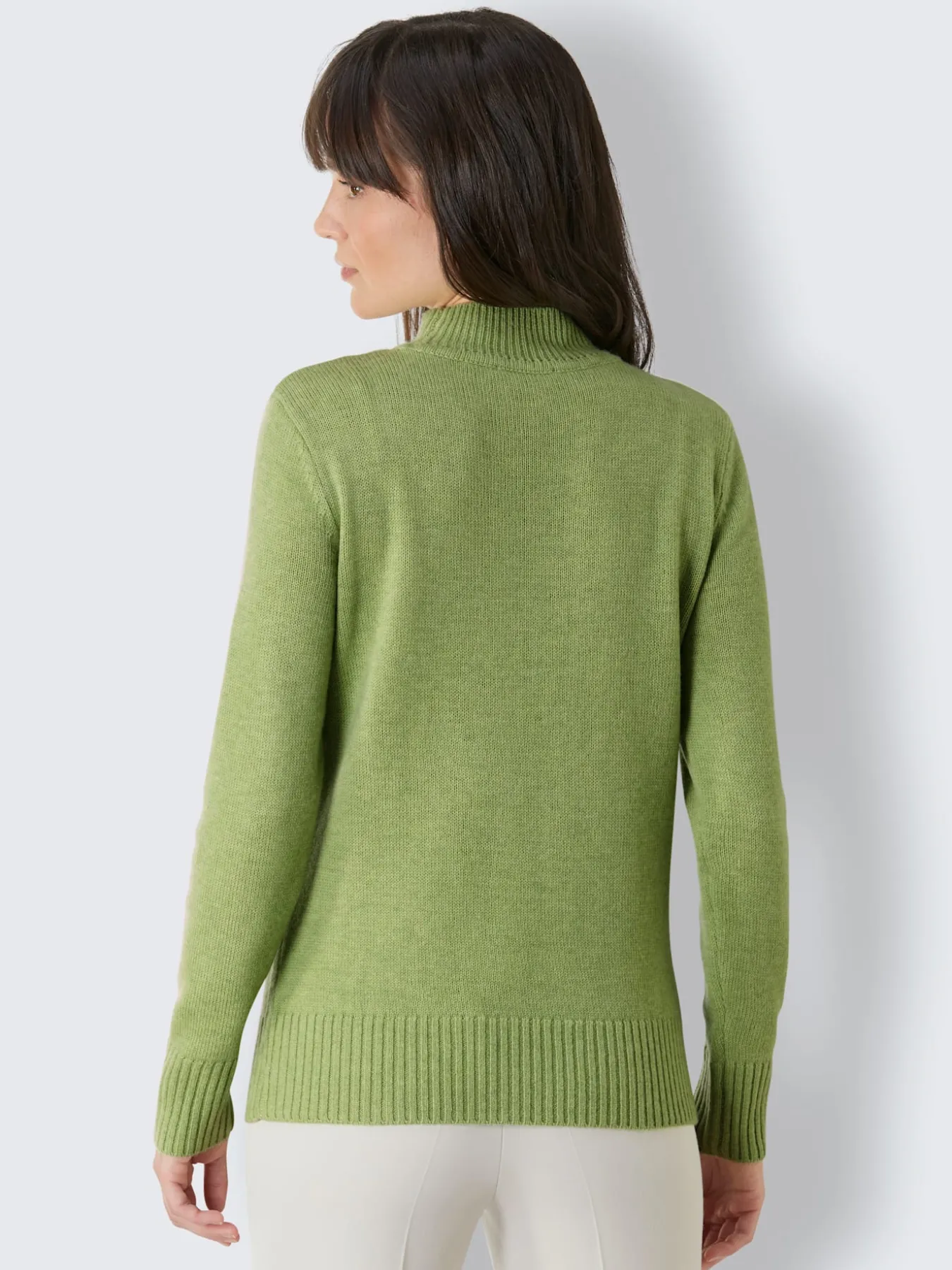 Pull à col montant qualité tricot exclusive