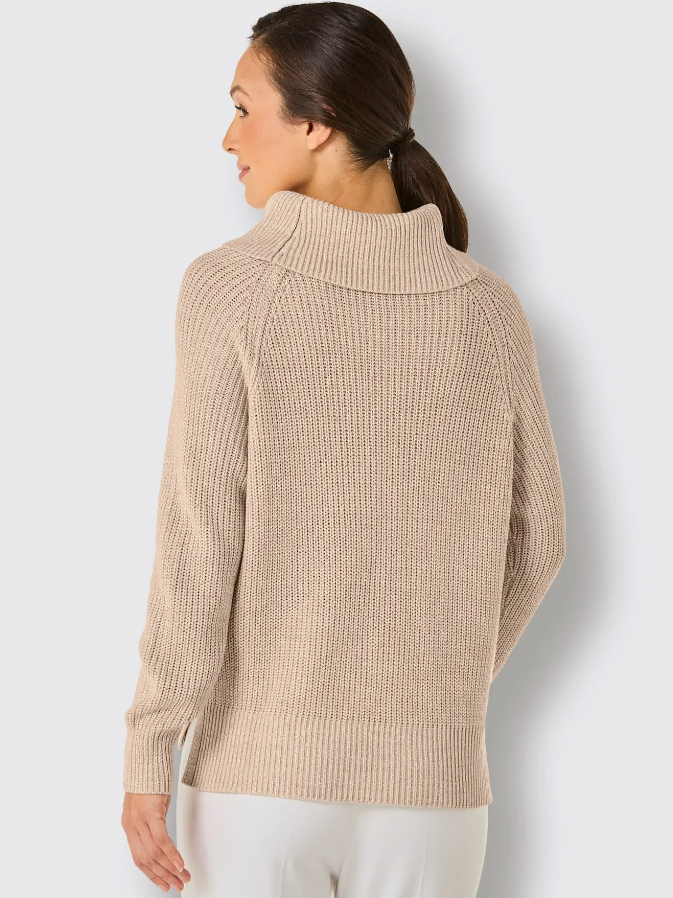 Pull à col roulé